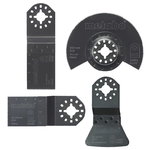 Multitööriista terade komplekt puidule (4 tk). MT 18 LTX, Metabo