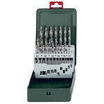 Grąžtų rinkinys metalui 19 vnt. Ø1-10mm HSS-G, Metabo