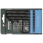 Metal drill bit set Ų1-10mm HSS-R 10pcs, Metabo