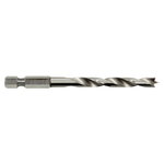 Wood twist drill hexagonal shank 4x75 mm, Metabo