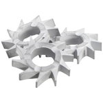 Star flat (set = 15 pcs.). RF 14-115, Metabo