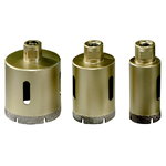 Tile core bit set "Dry", 35 / 50 / 68 mm, Metabo