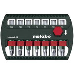 Bit-assortment Impact 7 pcs. 49 mm, Metabo