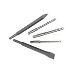 SDS-plus chisel / drill set 5 pcs, Metabo