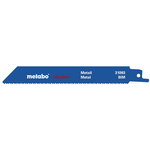 Sabre saw blade for metal 2pcs in pack BiM 0,9/150mm, Metabo