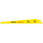 Sabre saw blade for wood 2pcs in pack HCS 1,25/150mm, Metabo