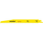 Sabre saw blades 1,25/200 mm, HCS - 5pcs. Progressiv, Metabo