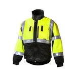 Ziemas jaka 6350 dzeltena/melna, 4XL, Dimex