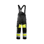 Hi-vis ziemas puskombinezons 6360, dzeltens/melns, 62, Dimex