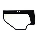 Door glass, lower CASE CX series, CVA