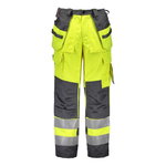 Craftmans trousers Tat Multi 6410, Hi-Vis yellow/grey 60, Dimex