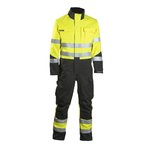 Hi-vis kombinezons Multi 6434, dzeltens/melns, 3XL, Dimex