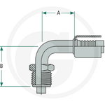 Hose fitting, Granit