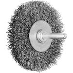 Diskveida drāšu birste RBU Tērauda 70x10/6mm 0,3mm, Pferd