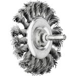 Wheel brush RBG Steel 70x12/6mm 0,5mm, Pferd