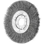 Wheel brush RBU Steel 180x12/22,2mm 0,3mm, Pferd