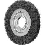 Wheel brush RBU Steel 200x25/AK 32-2 0,3mm, Pferd