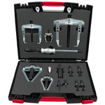 Precision internal extractor and puller set, 13 pcs, Ų10-75m, KS Tools