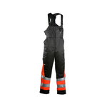 Hi-Vis semi-overall 6700 neon red/black 48, Dimex