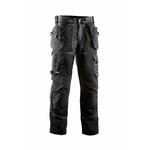 Kelnės su kišenėmis 676 juoda/pilka 50, Dimex