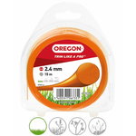 Trimmeri tamiil, ümmargune, oranž, 2,4 mm, 15 m, OREGON