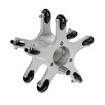 rolling skid for ROCAM, 40mm camera, 200mm pipes, Rothenberger