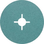 Fiber disc FS Z 125mm P100, Pferd