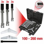 Universālo novilcēju komplekts 12 gab., 1/2´´ sistēmā, KS Tools