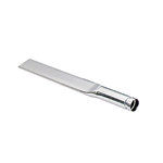 Flat nozzle, chrome-plated, antistatic Ø 50mm, Cleancraft