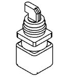 Jungiklis 3-jų padėčių, selektorius vairavimo padėčių, JCB