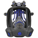 Full Mask SecureClick FF800 series, reusable respirator L, 3M