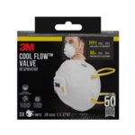 Maska ar vārstu (respirators) 8812, retail FFP1, 3M