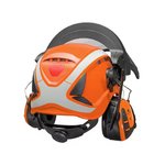 Forestry set with helmet, earmuffs and visor X5507VX4FH15J-CE, 3M