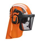 Forestry set with helmet, headset and faceshield X5507VMRXFH15J-CE, 3M