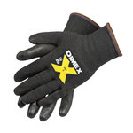 Darba cimdi, pretiegriezuma C klase, PU pārklājums, 7, Dimex