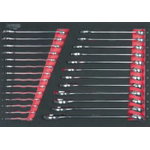 Uzgriežņu atslēgu komplekts 26 gab., 1/1 sistēmā, KS Tools