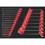 CLASSIC Spanner set, 24 pcs, 1/1 system insert, KS Tools