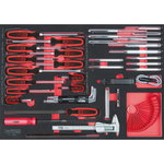 SCS-ruuvitaltta- ja -mittausvälinesarja, 41-osainen, KS Tools