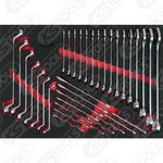 Wrench set, 35 pcs, 1/1 system insert, KS Tools