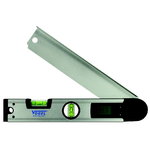 Spirit level with digital angle measurer 0-228deg 305mm, Vögel