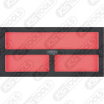 SCS Uni inlay, empty, 1/3 system insert, KS Tools