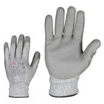 Gloves, cut resistancy level B, PU coating 8