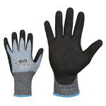 Gloves, cut resistant with nitrile foam cover, level B 7