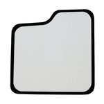 Door glass, lower, tempered BOBCAT E25 - E55, CVA