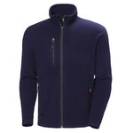 Oxford fleece jacket, navy M, Helly Hansen Workwear