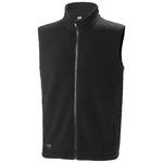 Flīsa veste Manchester 2.0 zip in, melna, L, Helly Hansen Workwear