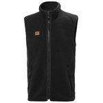 Fleece vest Heritage Pile, black 2XL, Helly Hansen Workwear