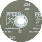 Fiber disc for steel CC-FS Z 125mm P24, Pferd