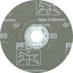 Fiber disc for steel CC-FS Z 125mm P60, Pferd