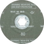 Fiber disc for steel CC-FS Z 125mm P80, Pferd